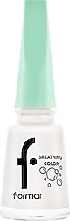Flormar Breathing Color 002 Milk Foam Oje