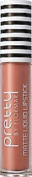 Flormar By Pretty Matte Liquid 01 Nude Toffee Likit Ruj