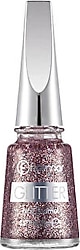 Flormar Glitter 39 Red In Silver Oje