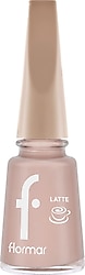 Flormar Latte 004 Dusty Cappuccino Oje