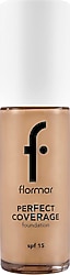 Flormar Perfect Coverage Yarı Parlak Bitişli SPF 15 108 Honey 30 ml Likit Fondöten