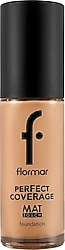 Flormar Perfect Coverage Mat Touch 314 Light Beige 30 ml Likit Fondöten