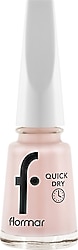 Flormar Quick Dry QD02 Soft Pink Oje
