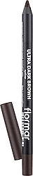 Flormar Ultra Yüksek Pigmentli & Mat Bitişli 019 Dark Brown Göz Kalemi