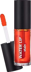 Flormar Water Lip Tint Stain 004 Orange Likit Ruj