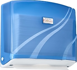 Flosoft F177 Z Katlı 200'lü Mavi Havlu Dispenseri