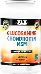 FLX Glucosamine Chondroitin Msm Collagen Vitamin D 180 Tablet