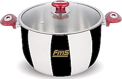 FMS İdeal 1024KRM 24 cm Derin Çelik Tencere