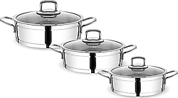 FMS Silindir 5009 6 Parça Çelik Omlet Set