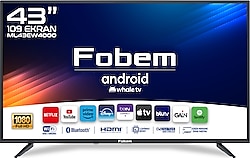 Fobem ML43EW4000 Full HD 43'' 109 Ekran Uydu Alıcılı Android Smart LED TV