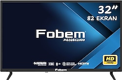 Fobem MS32EC2000 HD 32" 82 Ekran Uydu Alıcılı Android Smart LED TV