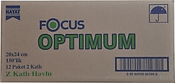 Focus Optimum Z Katlı 12x150 Yaprak Dispenser Havlu