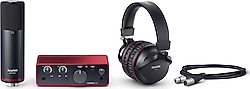 Focusrite Scarlett Solo Studio Gen 4 Kayıt Paketi