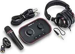 Focusrite Vocaster One Studio Podcasting Kit