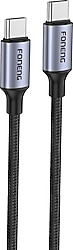 Foneng X95 1.2 m Type-C to Type-C Hızlı Şarj Kablosu