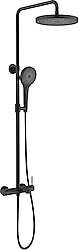 Fontana FJ-1055 Mat Siyah Duş Seti