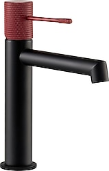 Fontana FM-2118 Siyah Kırmızı Lavabo Bataryası