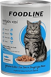 Foodline Somonlu 400 gr Yetişkin Konserve Kedi Maması