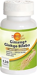 Force Nutrition Ginseng Ginkgo Biloba 120 Tablet