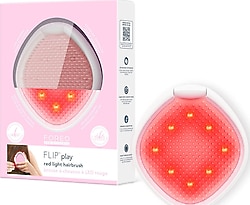 Foreo Flip Play Kırmızı Işıklı Pink Saç Fırçası