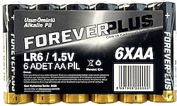 Forever Plus 6'lı Alkalin AA Kalem Pil