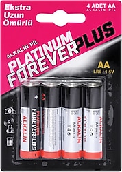 Forever Plus Platinum Alkalin 4'lü Kalem Pil