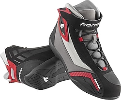 Formaboots Genesis Gri-Siyah-Kırmızı Erkek Motosiklet Ayakkabısı