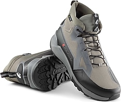 Formaboots Kumo Yeşil-Siyah-Gri Erkek Motosiklet Ayakkabısı