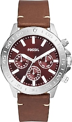 Fossil Bannon FBQ2806 Deri Kordon Erkek Kol Saati