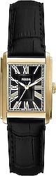 Fossil Carraway FFS6091 Siyah-Altın Erkek Kol Saati