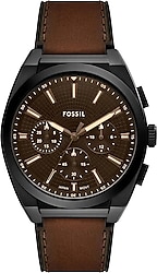 Fossil Everett FFS6108 Deri Kordon Erkek Kol Saati