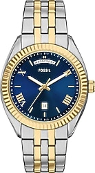 Fossil FFS6141 Altın-Lacivert Erkek Kol Saati