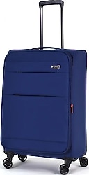 Fossil FSL023 Ultra Light Kumaş Lacivert Orta Boy Valiz