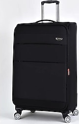 Fossil FSL023 Ultra Light Kumaş Siyah Büyük Boy Valiz