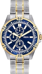 Fossil Garrett FFS614 Çelik Kordon Erkek Kol Saati