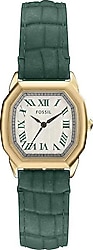 Fossil Harlow FES5427 Deri Kordon Yeşil Kadın Kol Saati