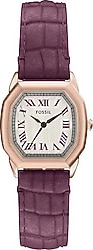 Fossil Harlow FES5428 Deri Kordon Mor Kadın Kol Saati