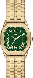 Fossil Harlow FES5451 Çelik Kordon Altın-Yeşil Kadın Kol Saati