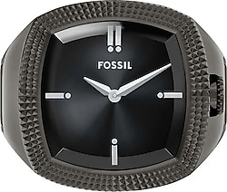 Fossil Nick Jonas Machine Luxe FLE1212 Siyah Yüzük Saat
