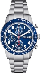 Fossil Sport Tourer FFS6047 Çelik Kordon Mavi Erkek Kol Saati