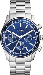 Fossil Sullivan FBQ2853 Çelik Kordon Gümüş Erkek Kol Saati