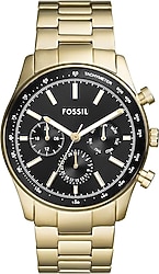 Fossil Sullivan FBQ2855 Çelik Kordon Altın Erkek Kol Saati