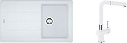 Franke Basis Bfg 611-86 Granit Eviye + Active Plus Doccia Batarya