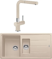 Franke BFG 651 1.5 Gözlü Avena Granit Eviye + Active Plus Doccia Batarya