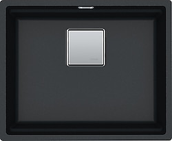 Franke Kubus Kng 2 110-52 Nero Granit Eviye