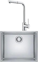 Franke Maris MRX 110-50 Tek Gözlü Eviye + Sirius Doccia Batarya Seti