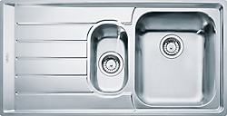 Franke Neptun Slımtop Nex 251 1.5 Gözlü Sağ Damlalıklı Çelik Eviye