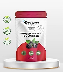 Freezeva Donduralarak Kurutulmuş Böğürtlen 20 gr