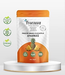 Freezeva Dondurularak Kurutulmuş Ananas 20 gr