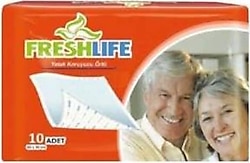 Freshlife 60x90 cm 10 Adet Yatak Koruyucu Örtü